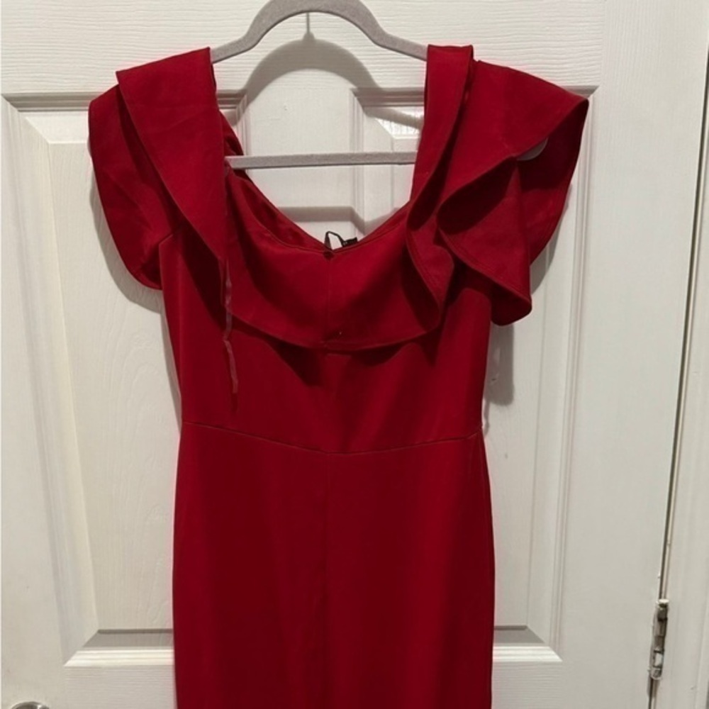 Red dress